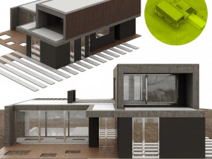 build h001 3D Model