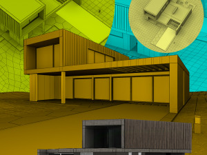 build h001 Modello 3D