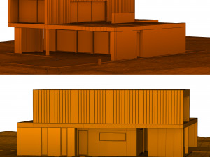 build h001 Modello 3D