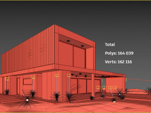 build h001 Modello 3D