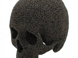 estatuilla de calavera n02 Modelo 3D