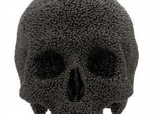 skull figurine n02 3D Model