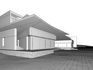 build h 002 japan lake house 3D Модель