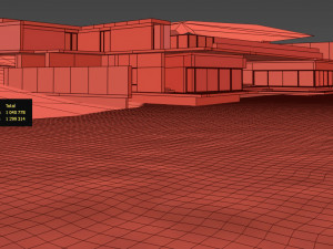 build h 002 japan lake house 3D Модель