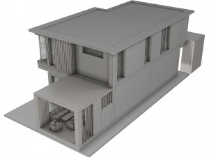 build h 003 3D Модель