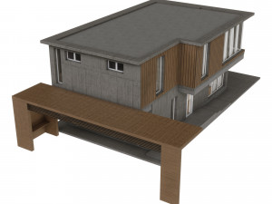 build h 003 3D Модель