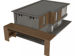 build h 003 3D Model