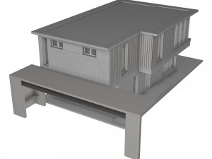 build h 003 3D Модель
