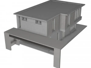 build h 003 3D Model
