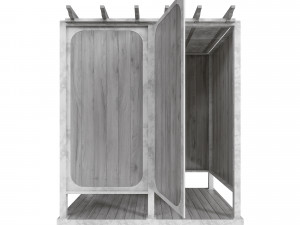 summer shower letniy dusch 2 Modelo 3D