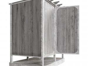 summer shower letniy dusch 2 Modelo 3D