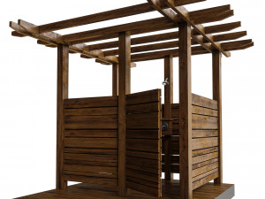 summer shower letniy dusch 1 3D 模型