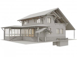 architectural solution 352a1 3D Model