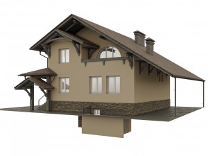architectural solution 352a1 3D 모델