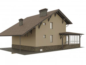 architectural solution 352a1 3D Model