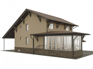 architectural solution 352a1 3D 모델