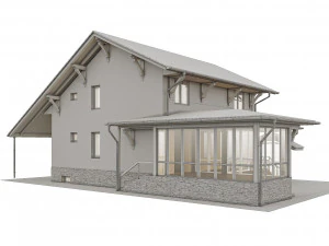 architectural solution 352a1 3D Model