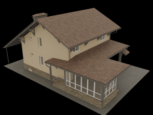 architectural solution 352a1 3D 모델