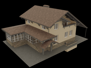 architectural solution 352a1 3D 모델