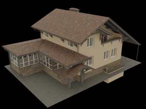 architectural solution 352a1 3D Model