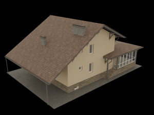 architectural solution 352a1 3D 모델