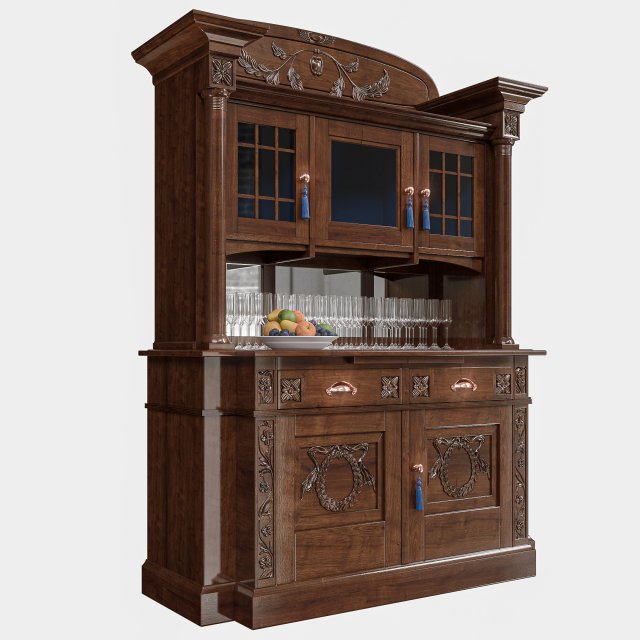 BuffetCorona 3D मॉडल .c4d .max .obj .3ds .fbx .stl .blend 