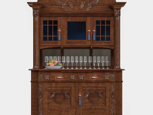 BuffetCorona 3D Model