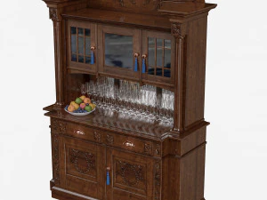 BuffetCorona 3D Model