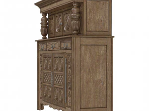 Buffet 02 Corona 3D Model
