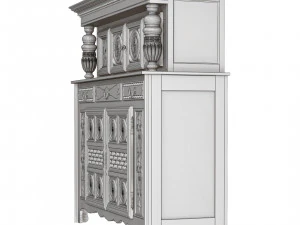 Buffet 02 Corona 3D Model