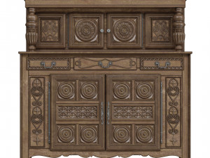 Buffet 02 Corona 3D Модель