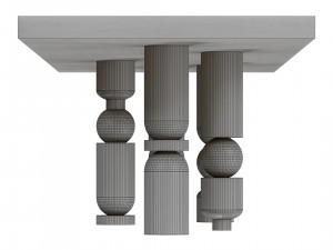 Table Martin Masse AUTOMA 3D 모델