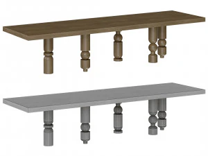 Table Martin Masse AUTOMA 3D Model