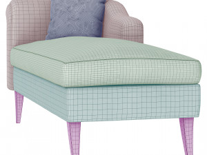 Couch Classic 3D 모델