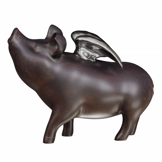 Rockstar Pig Kare Design 3D मॉडल .c4d .max .obj .3ds .fbx .stl .blend 