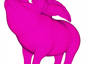 Rockstar Pig Kare Design 3D मॉडल