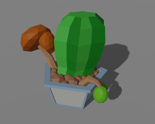 simple flower pot 3D Model .c4d .max .obj .3ds .fbx .stl .blend 