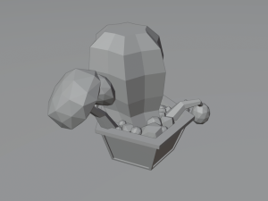 simple flower pot 3D Model