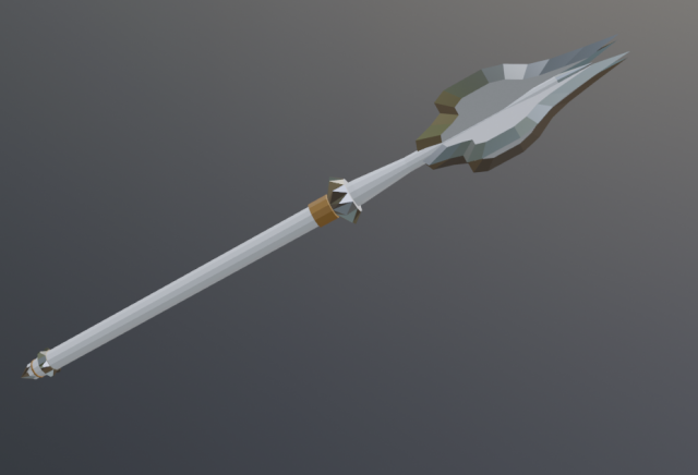 war spear 3D 模型 .c4d .max .obj .3ds .fbx .stl .blend 