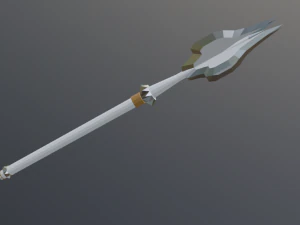 savaş mızrağı 3D Model