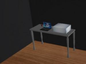 single room Model 3D