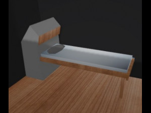 single room Model 3D