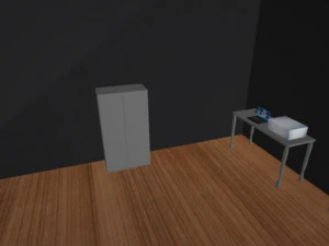 одномісний номер 3D Модель