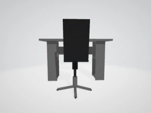 table with chair 3D Model
