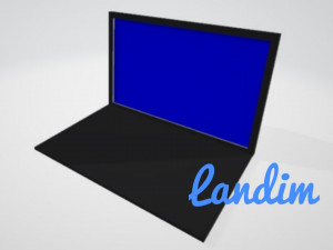 notebook landimm 3D Model