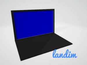 зошит landimm 3D Модель