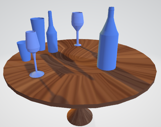bottles glasses and bowls 3D Model .c4d .max .obj .3ds .fbx .stl .blend 