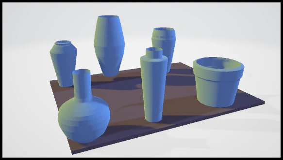 varied types of vases 3D Model .c4d .max .obj .3ds .fbx .stl .blend 