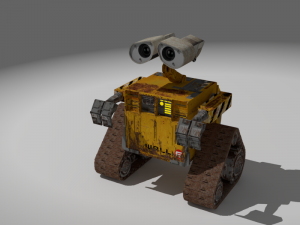 wall e 3D Модель