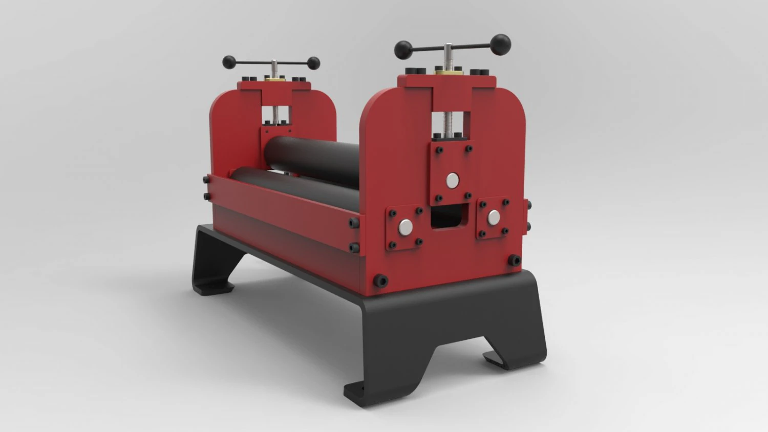 sheet metal roller 3D Model .c4d .max .obj .3ds .fbx .stl .blend 